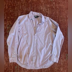 Lavender Polo Ralph Lauren men’s button down shirt